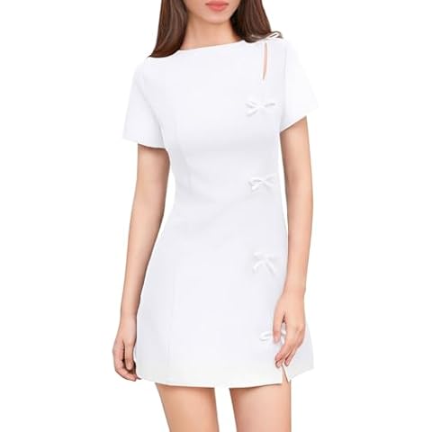 XXTAXN Women’s Elegant Mini Dress Cover