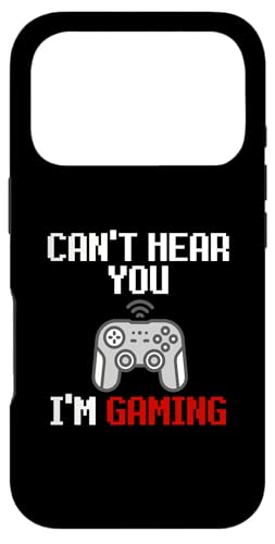 Can't Hear You I'm Gaming Funny Meme For PC Console Gamers �X�}�z�P�[�X iPhone 17 Pro �p