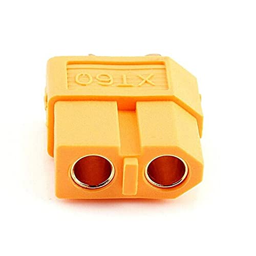 Skrnrhrery Xt60 Connectors, 5 Pairs Xt60 For Lithium Battery Remote Control Aircraft Car Remote Control Parts Xt60 Male And Female Bullet Connector Plugs With Heat Shrinkable Tube 10 Pieces #TOP4