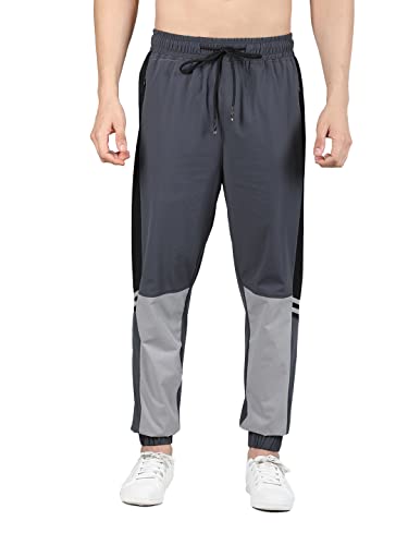 Image of CHKOKKO Men Casual Regular Fit Track Pant Gym Workout Lower With Pocket
