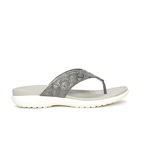 Image of Marc Loire Women's Comfortable Flip Flop Casual T-Strap Flats Slippers