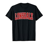 LONSDALE MN MINNESOTA Varsity Style USA Vintage Sports T-Shirt