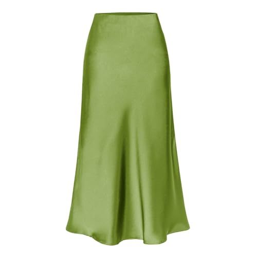 Jupe pour femme satin haute résistance fermeture éclair latérale