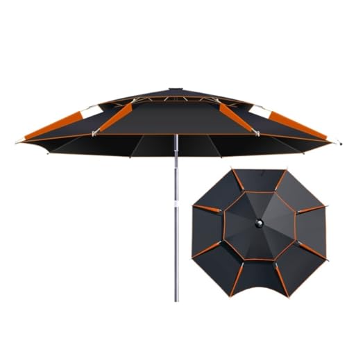 Parasol de plage portable pour journées de pêche et détente au soleil CLSDRZC