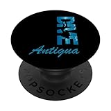 Dive Antigua Tauchtrip Diver Tee PopSockets mit austauschbarem PopGrip
