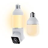 Bundle of WYZE Bulb Cam Security Camera and Accessory, 2K HD Security Cameras Wireless Outdoor Indoor...