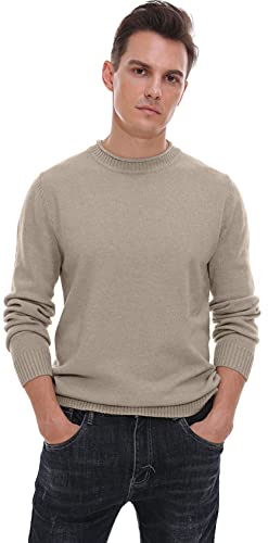 Sailwind SW501-KHAKI-X-LARGE-FBA Men'S Crewneck Sweater Soft Casual Sweaters thumb #4
