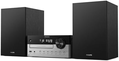 Philips TAM4205M2 Micro Hi-Fi System - 80W, Speakers with Bass Re...