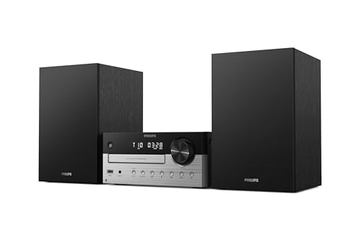 Philips TAM4205M2 Mikro-Hi-Fi-Anlage – 80 W, Bassreflex-Lautsprecher, CD, UKW, USB, Audio-Eingang, Bluetooth 5.4, Auracast, Digital Sound Control, Fernbedienung, umweltfreundliche Verpackung Philips TAM4205M2 Mikro-Hi-Fi-Anlage – 80 W, Bassreflex-Lautsprecher, CD, UKW, USB, Audio-Eingang, Bluetooth 5.4, Auracast, Digital Sound Control, Fernbedienung, umweltfreundliche Verpackung
