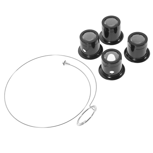 LALAFINA Maintenance Magnifier 10x Loupe Magnifier for Watchmaking Jewelry Stamps and Coins Random Color