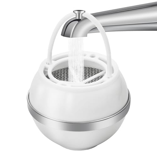 Bath Ball Filter-Bathtub Water Filter Remove Chlorine Improve Water Quality to Softer, Smoother Skin, Shower,BPA Free-2,500 Gallons of Filtration