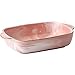 Forma do pieczenia Ceramiczne naczynie do pieczenia, patelnia lasagna nieszczęść małe zapiekanki z uchwytem - prostokątne naczynie do gotowania pieczenia codziennego użytku lasagne
