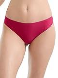 Chantelle Damen-Tanga, weich, Stretch, Einheitsgröße, Normale Taille, Wilde Erdbeere, Einheitsgröße