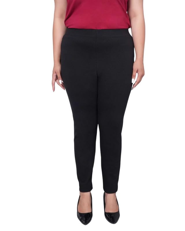 Cotton Lycra Legging for Women | High Rise Stretchable Regular Ankle Length Leggings | Solid Relaxed Fit High Waist Skinny Legging Pants-image-34