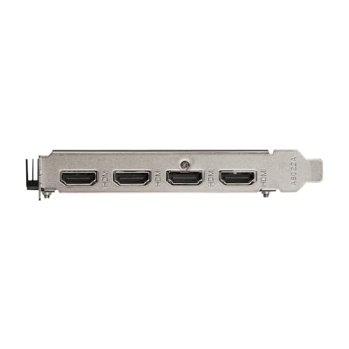 Image of maxsun GeForce GT 730 4GB Video Graphics Card GPU for Computer PC ITX Single Slot PCI Express 4xHDMI, 4K Quad Monitor Multi Screen