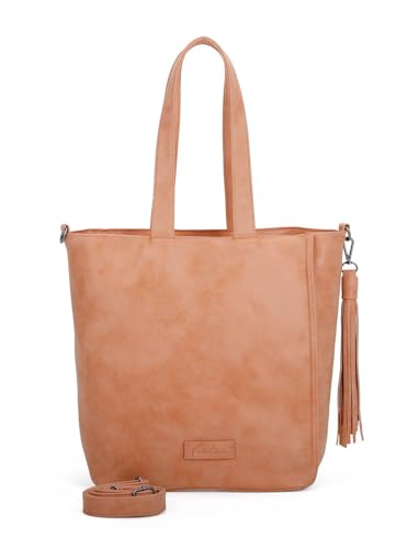 Sac shopper Vintage Fritzi34 orange pour ranger toutes vos affaires