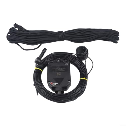 Antena de onda corta con balun 1:64 integrado de 8 bandas y 150W con carcasa ABS protectora