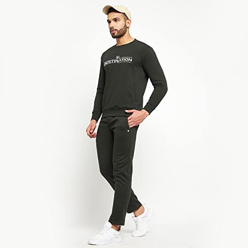 Image of Duke Stardust Men Round Neck Tracksuit (LF6028 Military XXL)