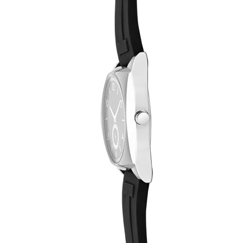 Image of styledose Men's Watch Analog Quartz with Chronograph & Silicone Strap -Casual & Formal Wrist Watch for Men