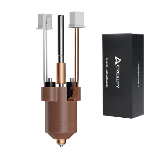 Creality Official K1/K1 MAX/K1C/K1 SE Upgrade Hotend New Version K1C Ceramic Heating Block Kit Support 300C High Temperature and 600mm/s Fast Speed Printing for Creality K1 Series 3D Printer