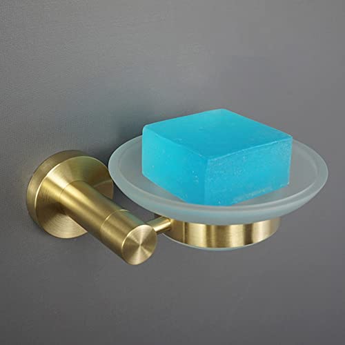 Porte-Savon mural inoxydable avec support rond pour un séchage rapide - 2