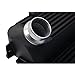 Cubauto Black Aluminum Intercooler Replacement for BMW 1/2/3/4 Series F20 F22 F30 F31 F32 Front Mount Black Turbo Intercoolers