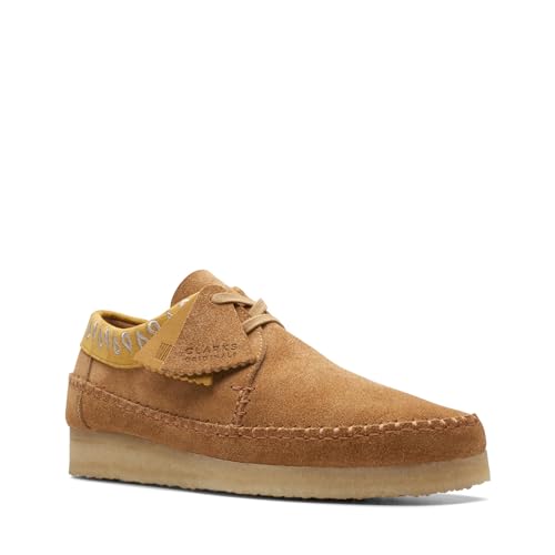 Clarks Men's Originals Weaver Moccasins Tan Brown...