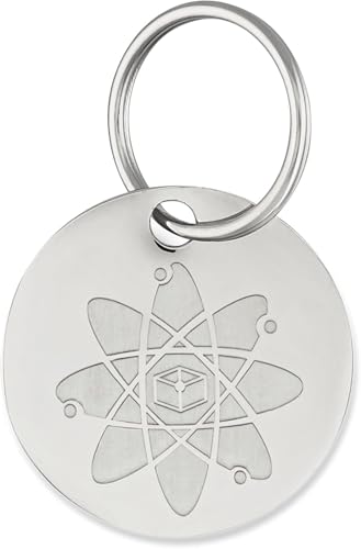 Natural Flea & Tick Repellent Collar Tag for Dogs & Cats – BioPower Pet Shield – Safe for Pets When Used as Directed – Lasts 1 Full Year - Small Tag (<10 Lbs)