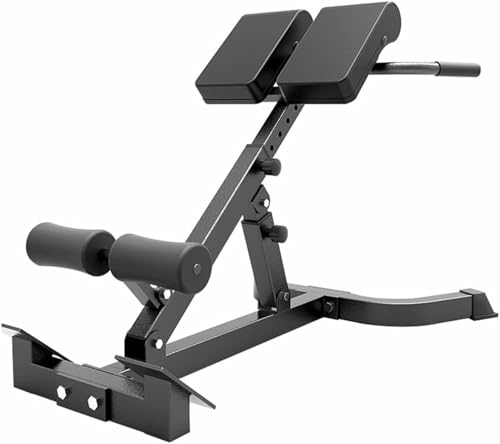 Sedia romana pieghevole, panca per iperestensione, regolabile, per palestra domestica, allenamento e allenamento della forza