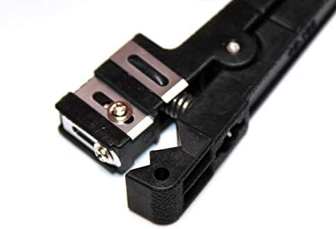 Fiber Optic Cable Stripper 45-162163/165 Coaxial Stripper Fiber Optic Jacket stripper/cleaver/slitter (Grey)
