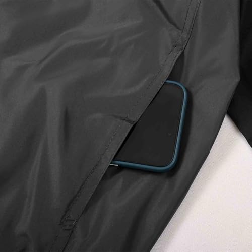 Image of MADHERO Mens Windbreaker Jacket Lightweight 90s Retro Wind Breakers