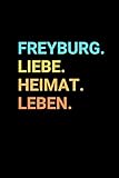  Freyburg: Notizbuch, Notizblock, Notebook  Punktraster, Punktiert, Dotted  120 Seiten, DIN A5 (6x9 Zoll)  Notizen, Termine, Ideen, Skizzen, ... Dorf, Metropole, Region, Liebe und Heimat