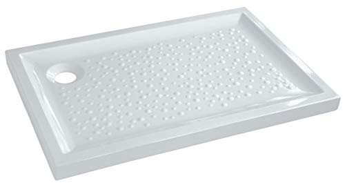 Allia GEB00228 Receveur céramique GEBERIT Bastia-120 x 80-Extra-Plat à poser/encastrer-00729200000001