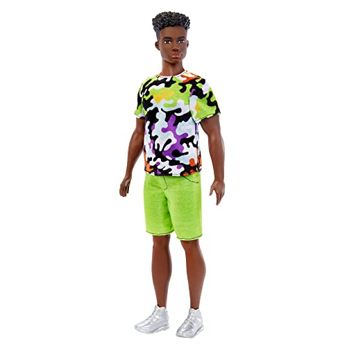 Muñeco Barbie Fashionistas Ken con ropa moderna miniatura 4