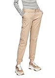 im Regular Fit Q/S designed by - s.Oliver Damen Regular Fit: Hose mit Eingrifftaschen beige 38.30