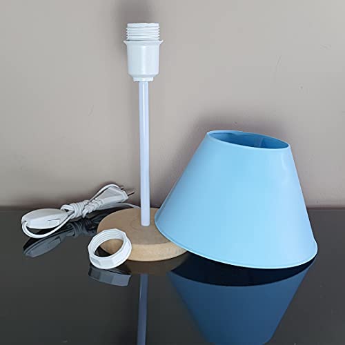 Abajur Infantil Momy Menino Luminária para Quarto de Bebê – Cor Azul