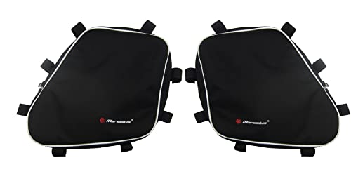 Sacoche crashbar universelle 23 x 22 cm pour moto trail et enduro