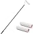 FLY HAWK Paint Roller,4 FT Paint Roller Extension Pole Paint Roller kit with House Paint Roller Brush Stainless Steel Pole, New Splicing Rod, Mural Brush for Walls and Ceiling