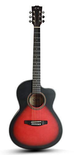Image of CS39C Acoustic Guitar - Red
