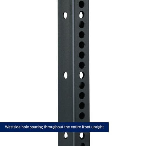 Titan Fitness T-3 Series Wall Mounted Folding Power Rack, 82" Height x 21" Depth, Compact Space-Saving Rack, 2x3 11-Gauge Steel Uprights, Includes J-Hooks & Pull-Up Bar - Thumbnail 7
