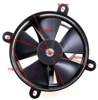 Miniatura 2 de Refrigerador de aceite de la bici refrigerado por agua del ventilador de refrigeración eléctrica de la motocicleta 12v X