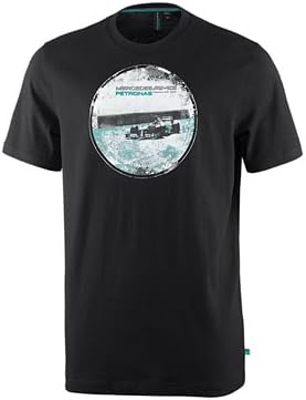 Mercedes AMG Petronas X-Large Men's Graphic Tee - Black