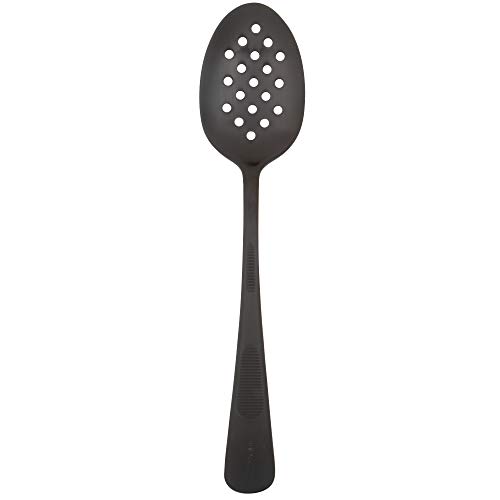 Mercer Culinary Plating Spoon Perforated Bowl 7, Stainless Steel, Black, 27.8 x 4.0 x 2.5 cm, M35161BK, Perforated Bowl, 17.78 Cm - Image 4
