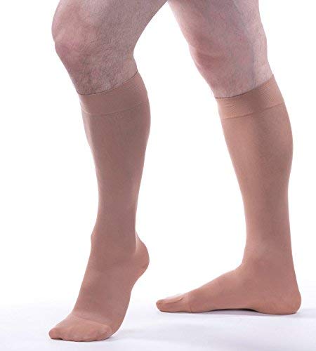 Image of Allegro 20-30 mmHg Soft 252 Microfiber Knee High Compression Stockings
