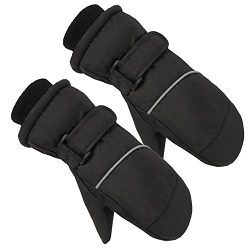 INOOMP 4 pares de luvas para snowboard inverno à prova de vento para manter o calor crianças luvas p