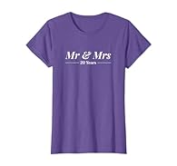 A perfect gift for any Mr or Mrs who are 20 years happily married! Makes a great anniversary gift for Men & Women. Say happy wedding anniversary to your husband or wife with one of these tees or celebrate a 20th anniversary party with this cute Shirt...