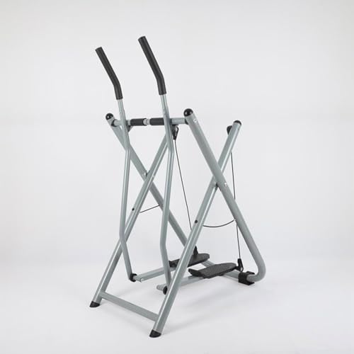Máquina elíptica de ejercicio – Entrenador doble plegable para ejercicios de gimnasio en casa, diseño compacto para un fácil almacenamiento, ideal para fitness y pérdida de peso