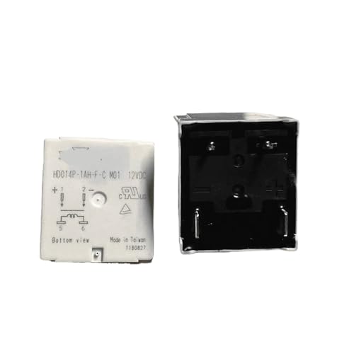 Relé HD014P-1AH-FC 12VDC de 4 pines para control de circuitos en automoción