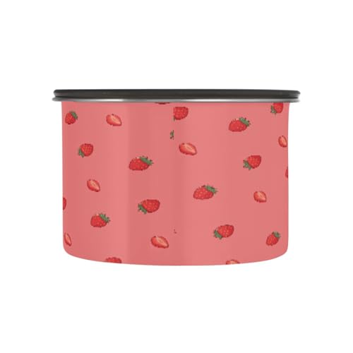 Contenedor de café hermético acero inoxidable 17oz rojo