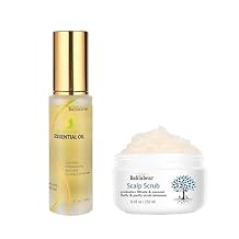 Bablabear Hair Oil for Damaged Hair Scalp Exfoliator Scrub
